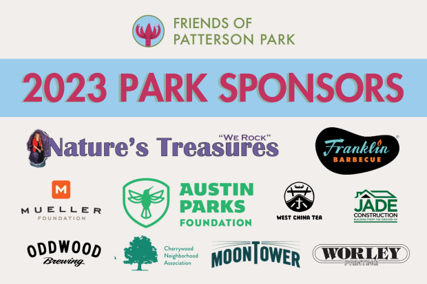 Friends of Patterson Park 2023 sponsors