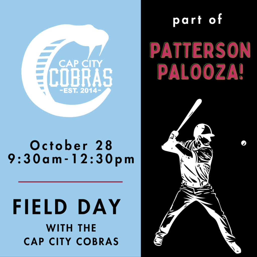 Field Day with Cap City Cobras, part of PATTERSONPALOOZA!
